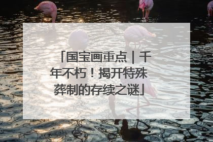 国宝画重点｜千年不朽！揭开特殊葬制的存续之谜